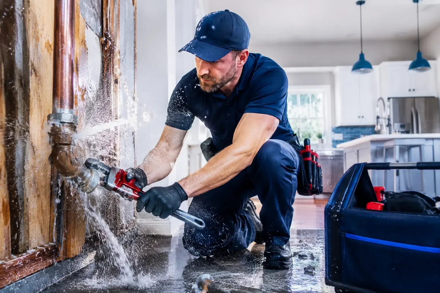 Local emergency pipe repair professionals in North Kingsville, OH